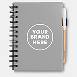 Bic Plastic Notebook (Small)-Logo